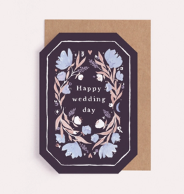 Floral Wedding Card | Shaped Greetings Cards | Wedding Cards