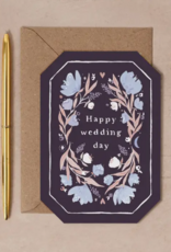 Floral Wedding Card | Shaped Greetings Cards | Wedding Cards