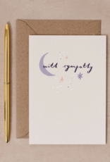 Moon Sympathy Card | Sympathy Cards | Condolences Card