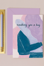 -Sending You A Hug Card | Thinking of You Card | Sympathy