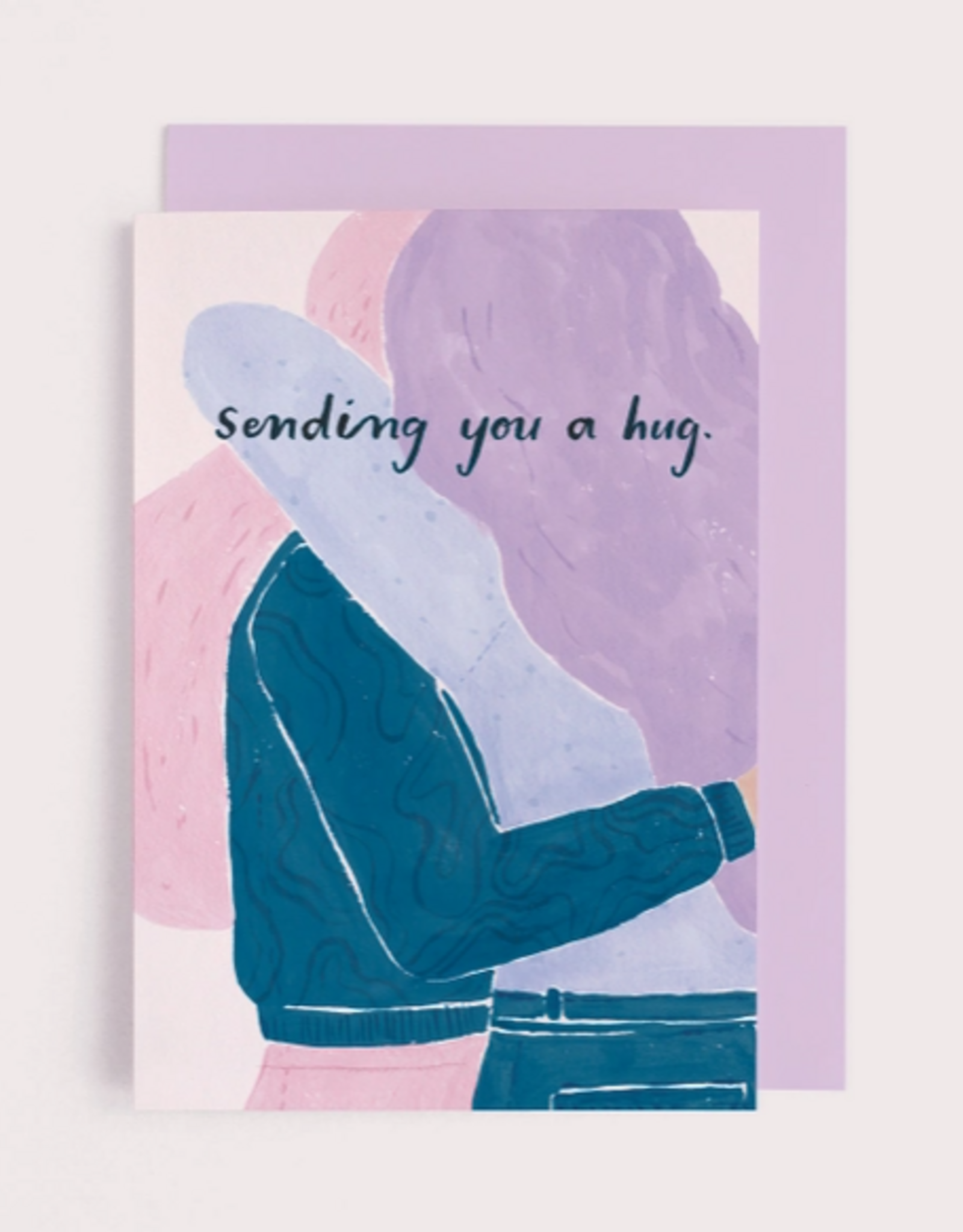 -Sending You A Hug Card | Thinking of You Card | Sympathy