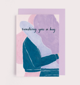 -Sending You A Hug Card | Thinking of You Card | Sympathy