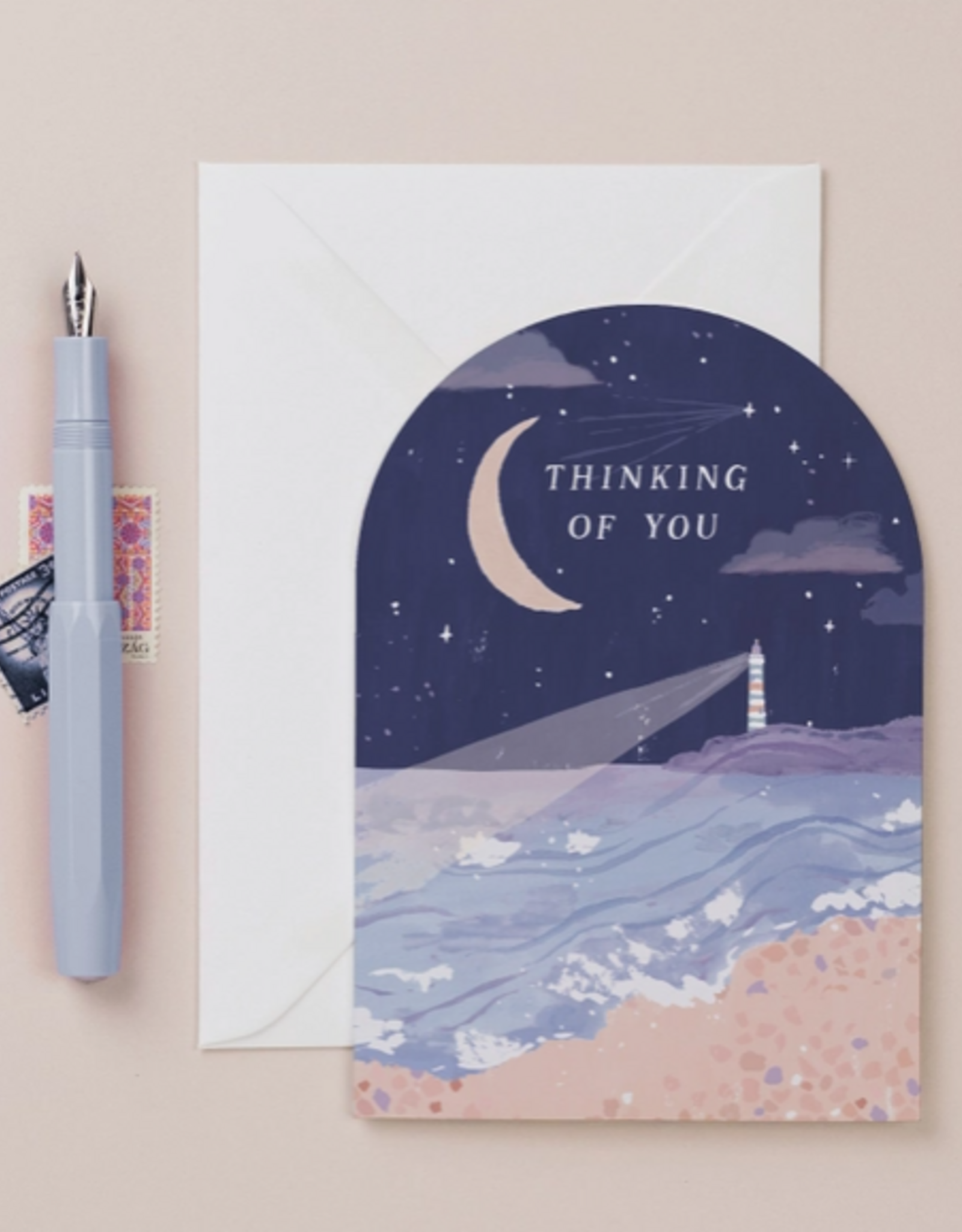 Thinking of You Lighthouse Card | Thinking of You Card