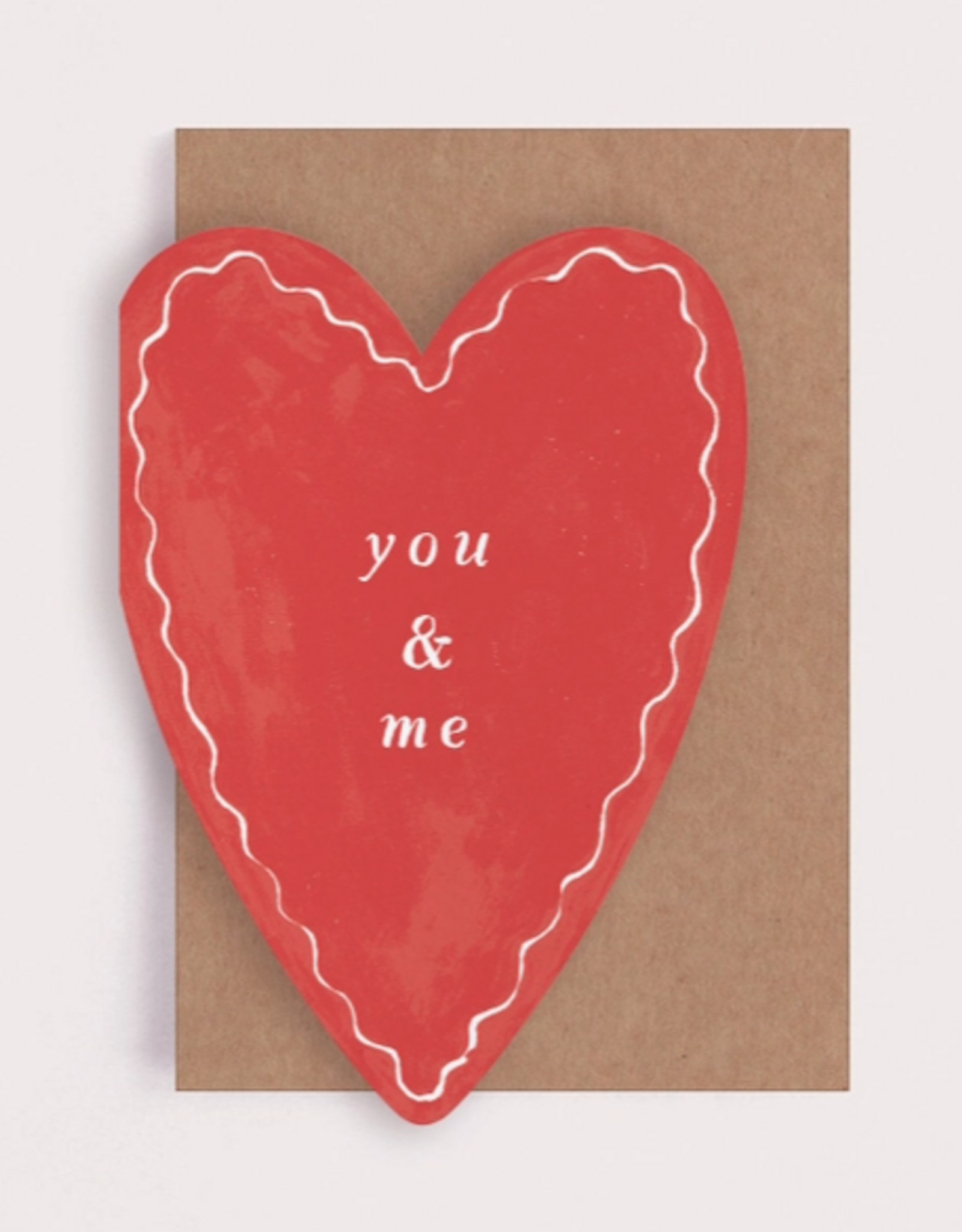 *You & Me Heart Card | Anniversary Cards | Valentines Cards