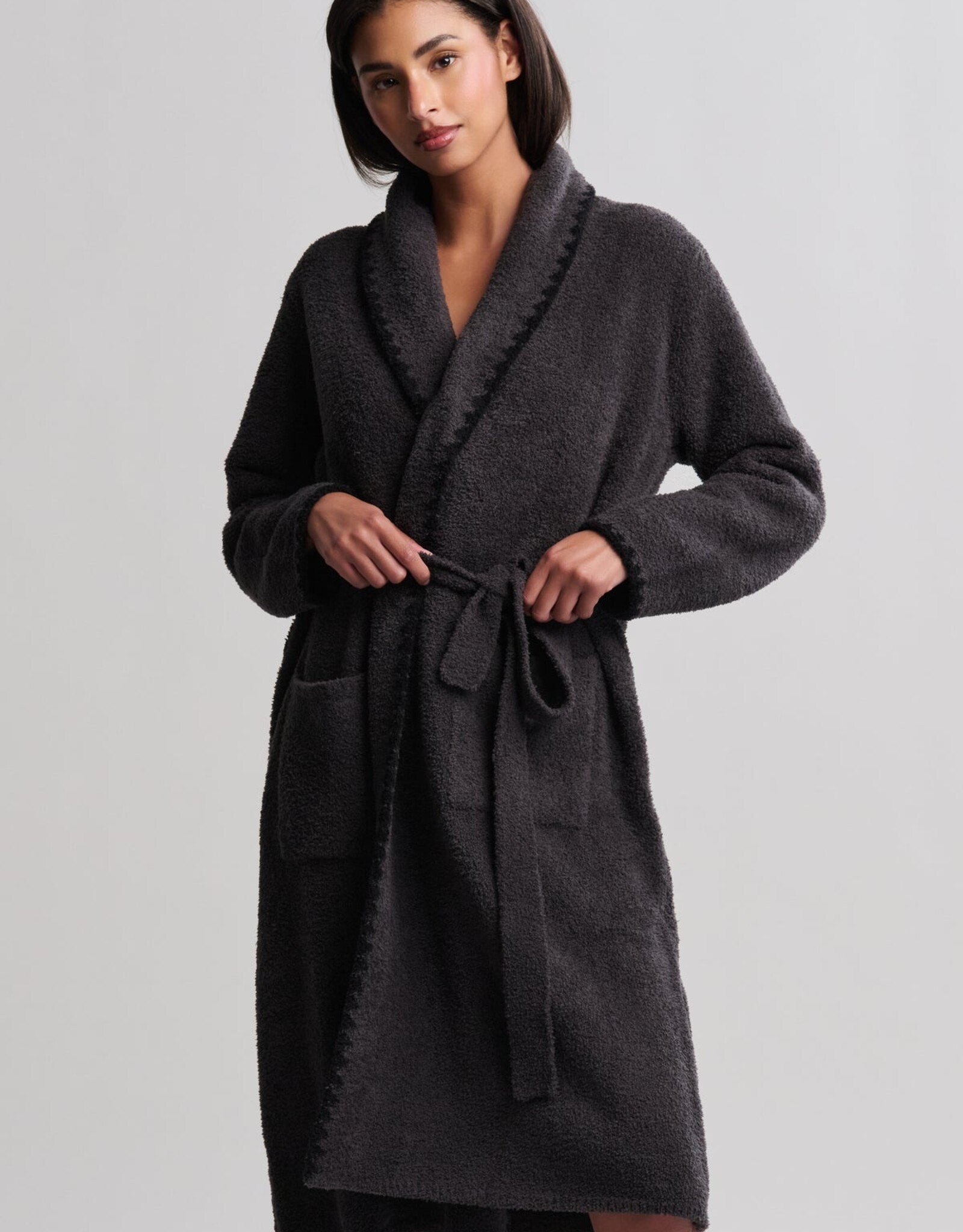 CozyChic Blanket Stitch Robe