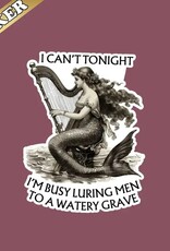 Siren Sticker, Funny Feminism, Greek Mythology Decals 3"