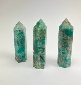 Amazonite - Polished Point - 80-90mm