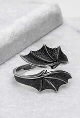 -Adjustable Bypass Dragon Wing Ring |