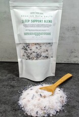 Floral Soaking Bath Salts with Essential Oils |