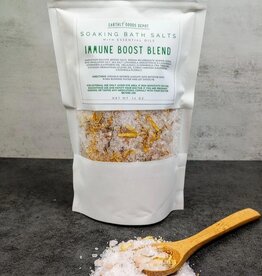 Floral Soaking Bath Salts with Essential Oils |