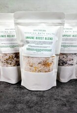 Floral Soaking Bath Salts with Essential Oils |