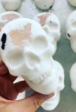 Alter Ego Skull Bomb with Rose Quartz Crystal