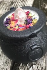 Magic Spell Quartz Crystal Point Cauldron Bath Bomb