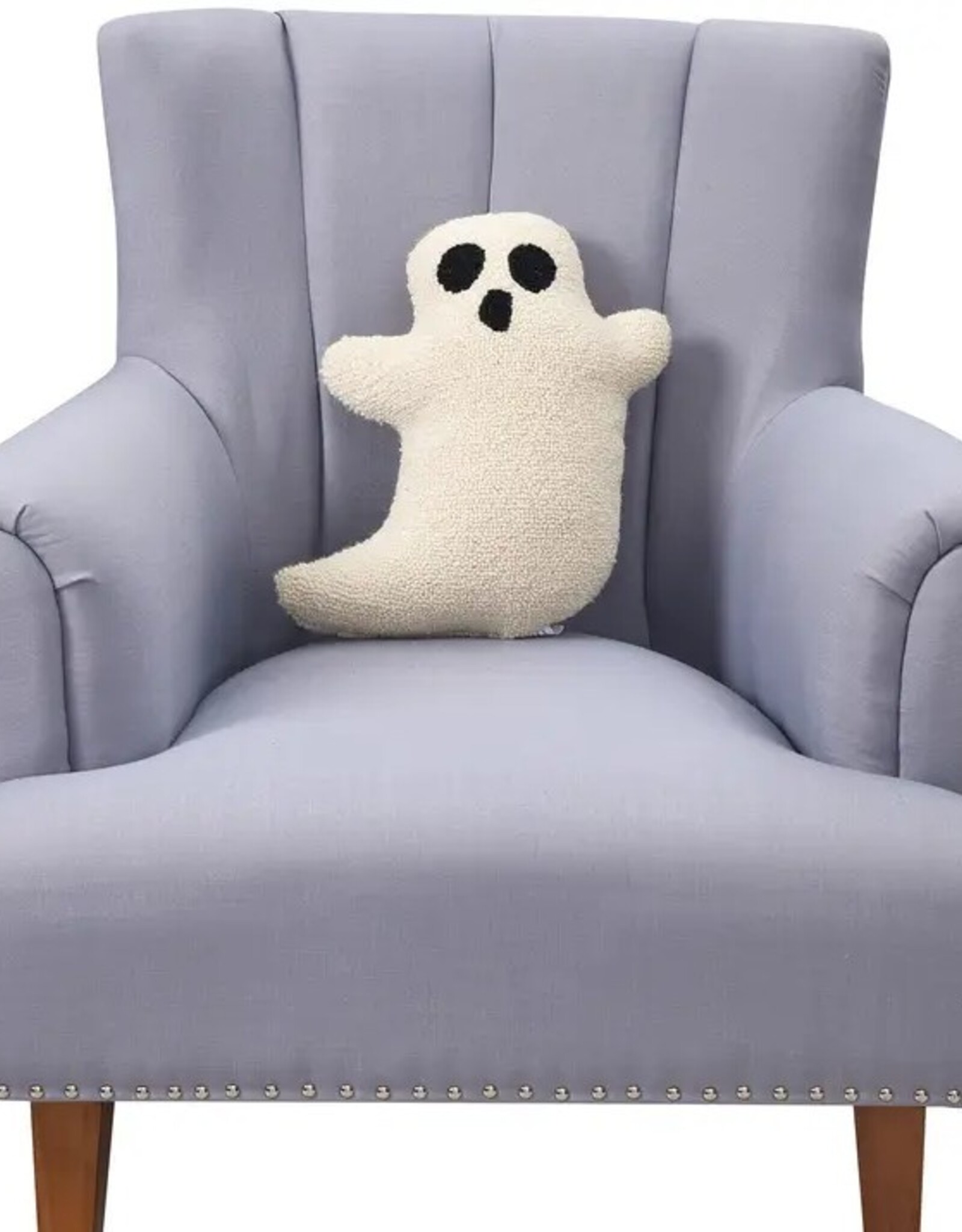 -Shaped Ghost Hook Pillow