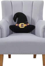 -Shaped Witch Hat Hook Pillow