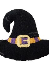 -Shaped Witch Hat Hook Pillow