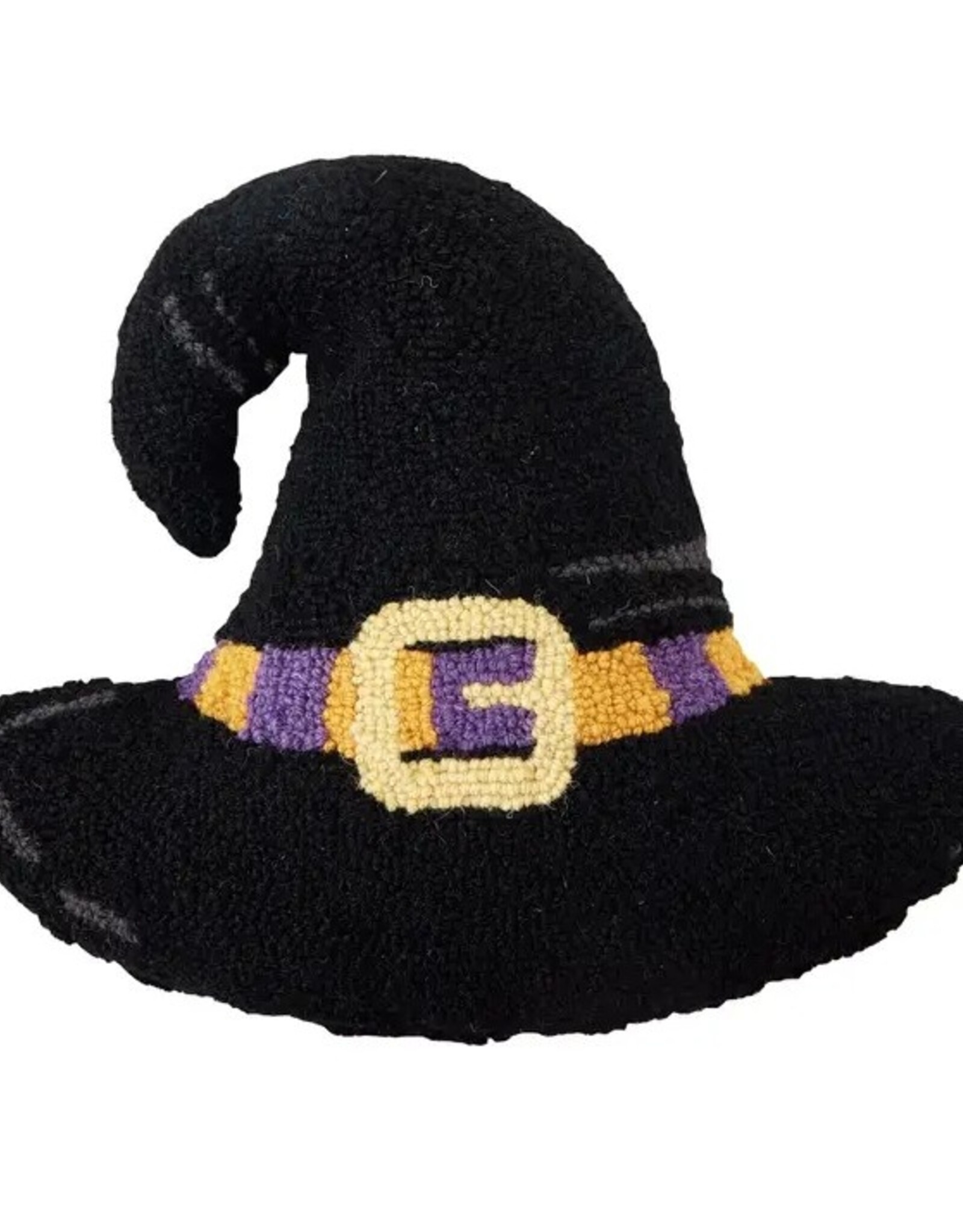 -Shaped Witch Hat Hook Pillow