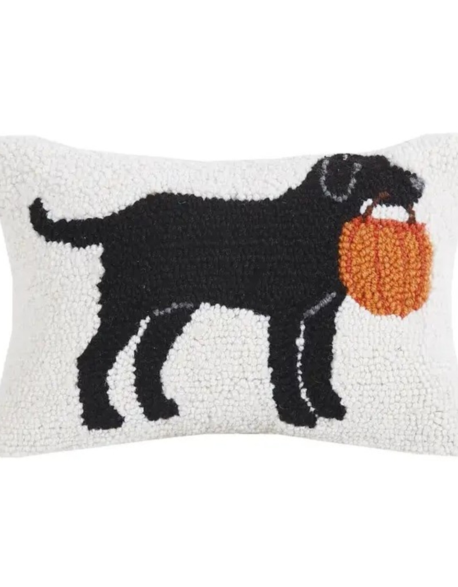 -Trick or Treat Labrador Hook Pillow