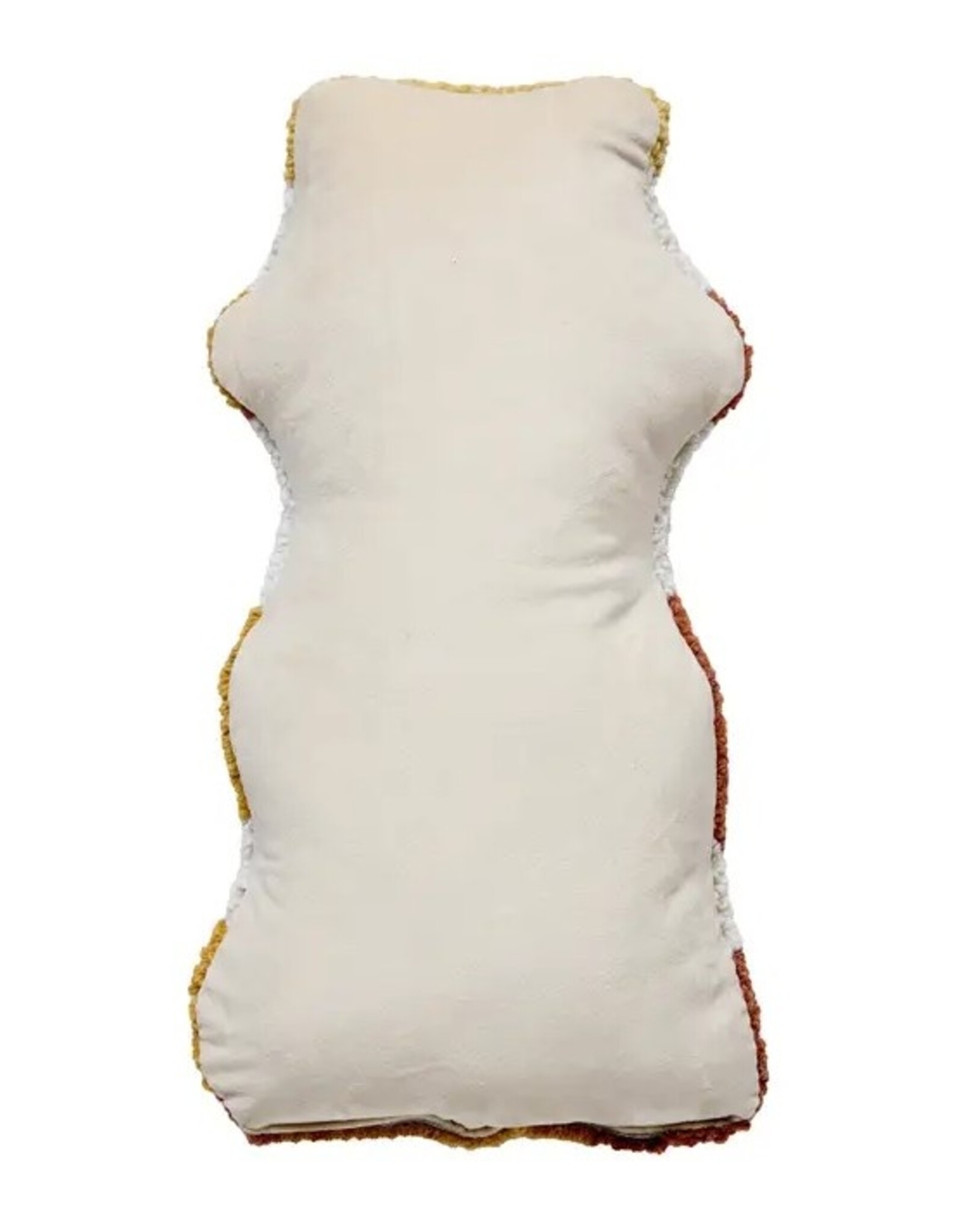 -Shaped Honey Bear Hook Pillow
