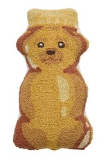 -Shaped Honey Bear Hook Pillow