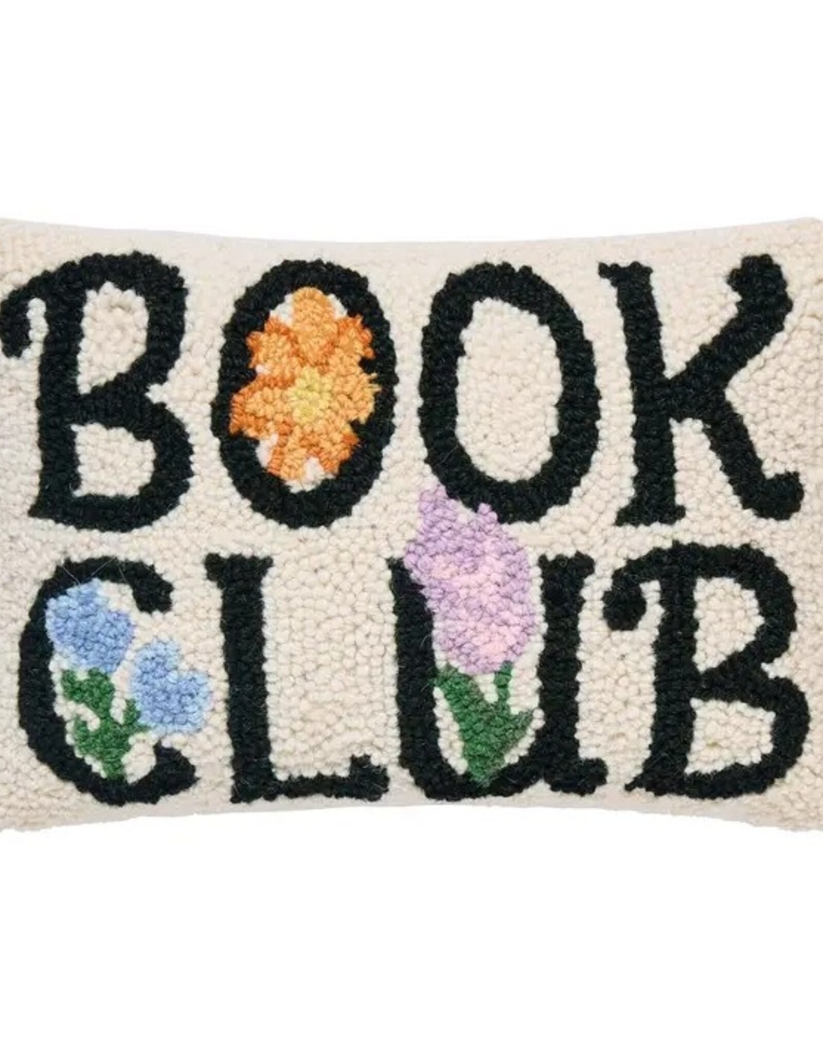 -Book Club Hook Pillow