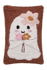 -Ghost with Daisies Hook Pillow