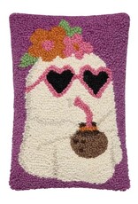-Ghost with Drink Hook Pillow