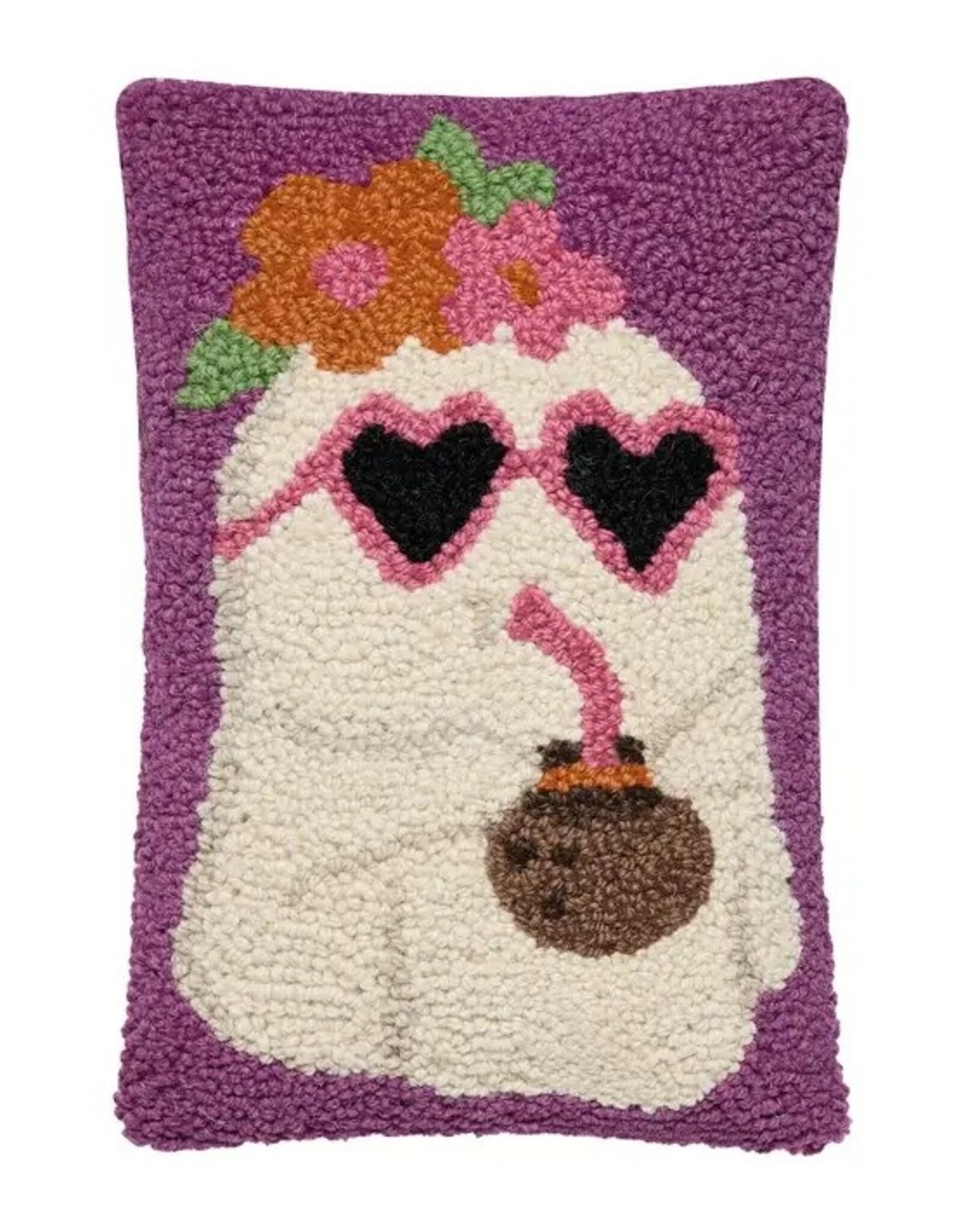 -Ghost with Drink Hook Pillow