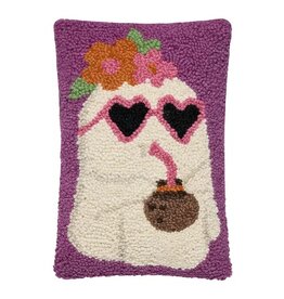 -Ghost with Drink Hook Pillow