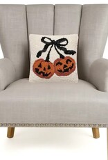 -Pumpkin Cherries Hook Pillow