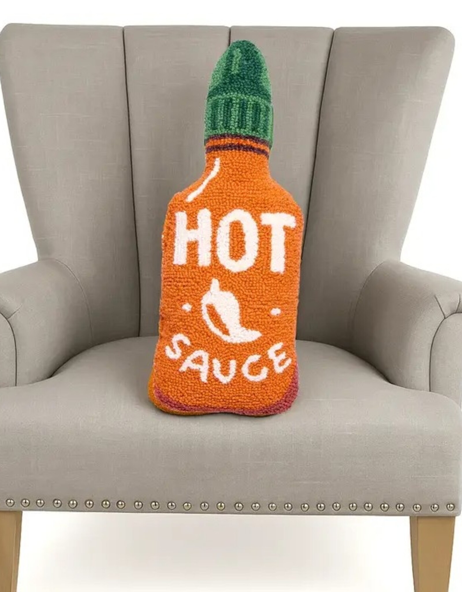 -Shaped Hot Sauce Hook Pillow
