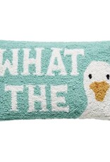 -What the Duck Hook Pillow