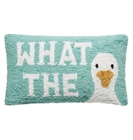 -What the Duck Hook Pillow