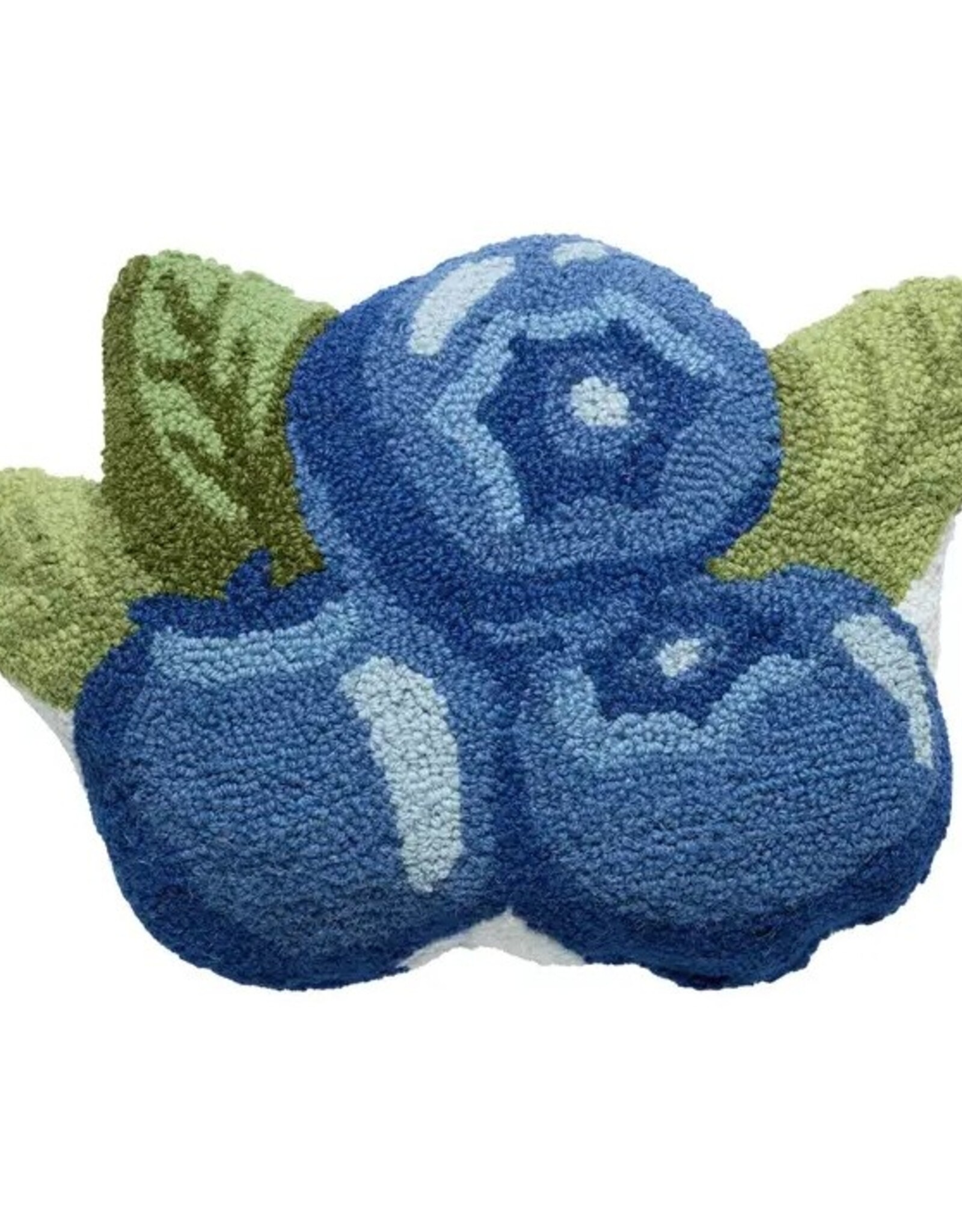 -Shaped Blueberries Hook Pillow