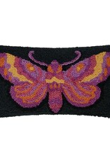-Enchanted Forest Moth Hook Pillow