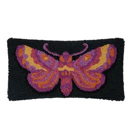 -Enchanted Forest Moth Hook Pillow