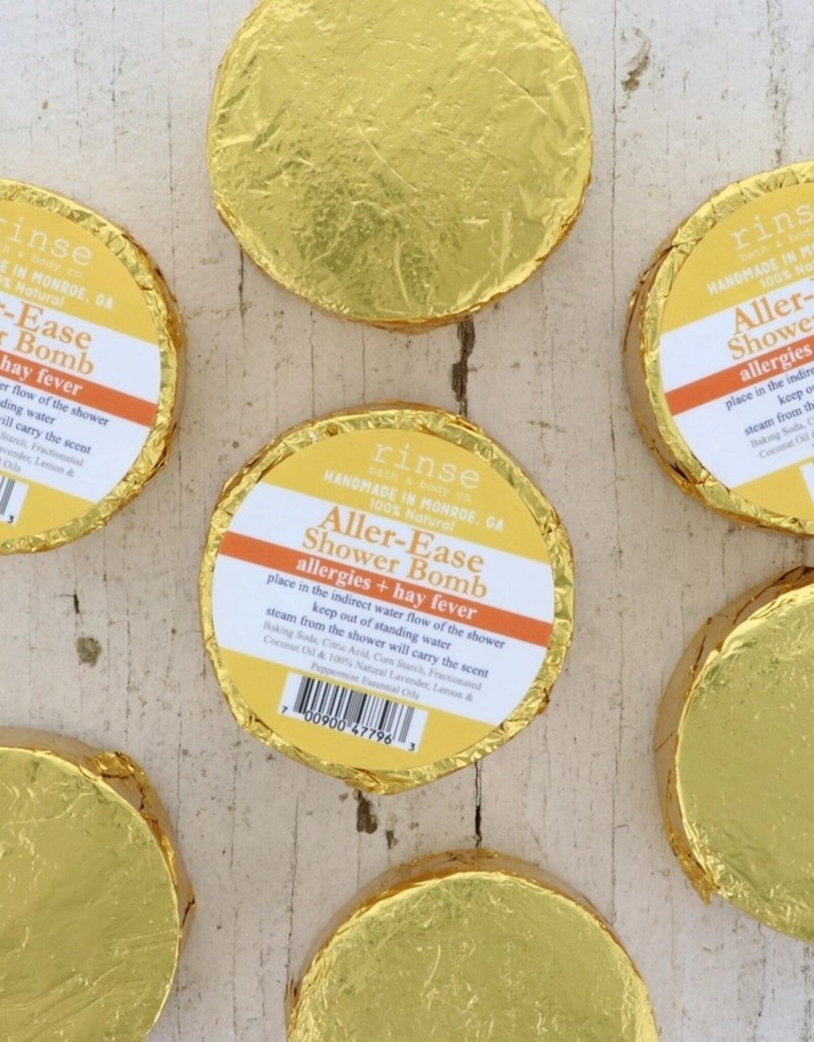 Aller-Ease Shower Bomb | Aromatherapy Steamer | 4 Uses