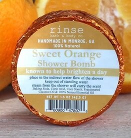 Sweet Orange Shower Bomb | Aromatherapy | Mood Boost