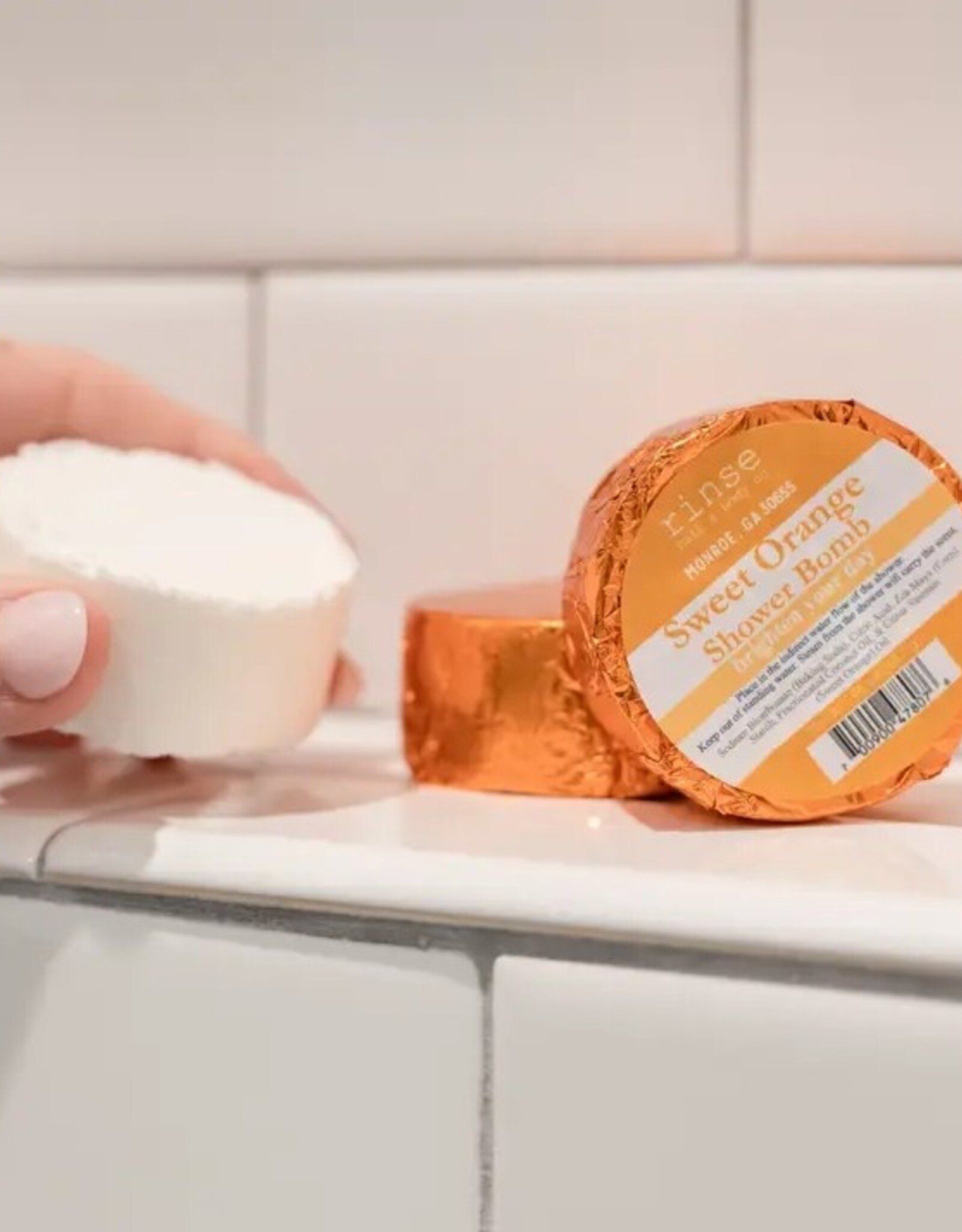 Sweet Orange Shower Bomb | Aromatherapy | Mood Boost