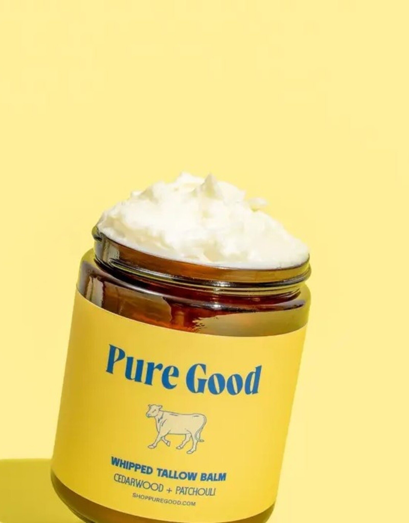 Cedarwood + Patchouli Whipped Tallow - Firming & Balancing | 4 oz