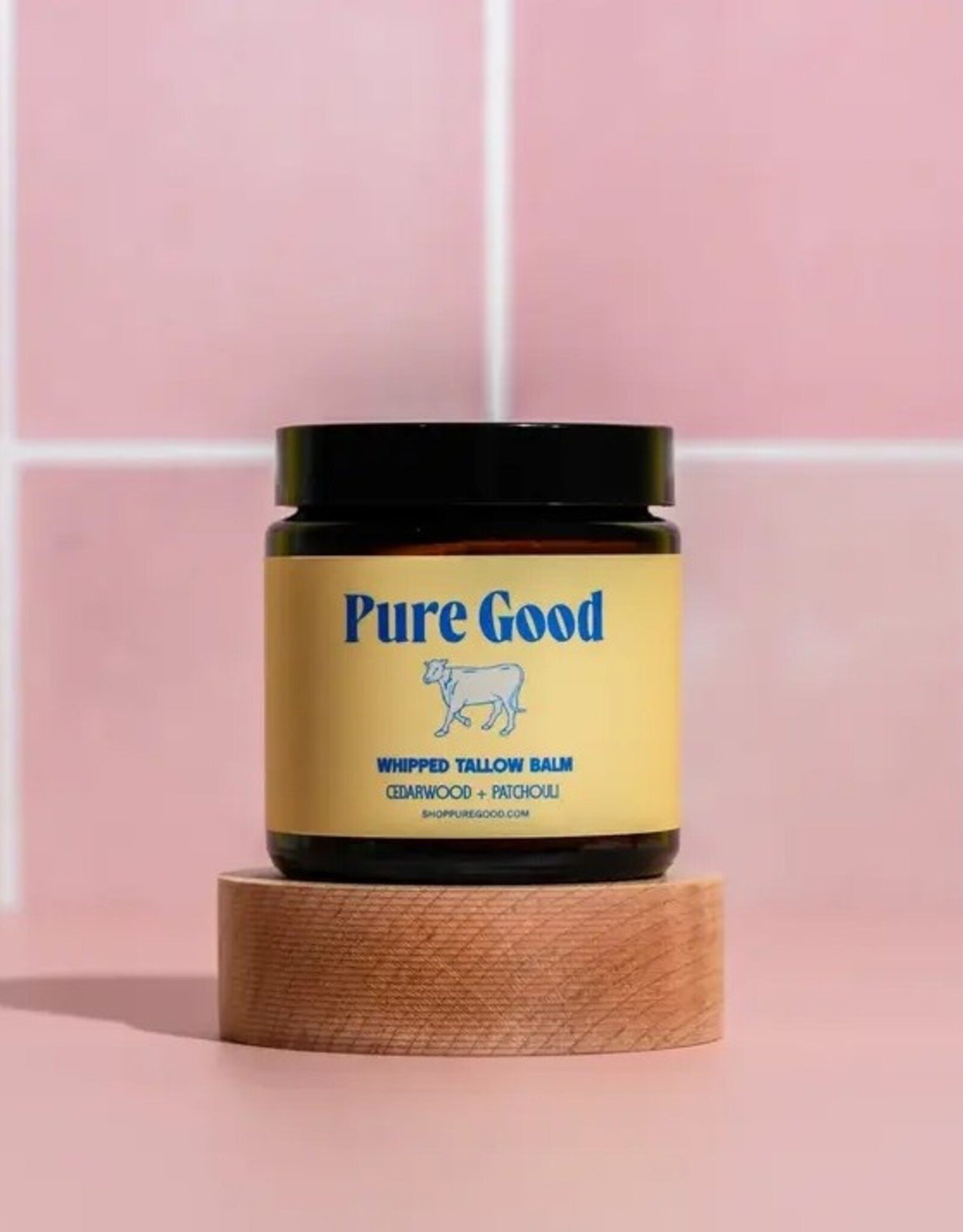 Cedarwood + Patchouli Whipped Tallow - Firming & Balancing | 4 oz