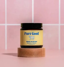 Cedarwood + Patchouli Whipped Tallow - Firming & Balancing | 4 oz