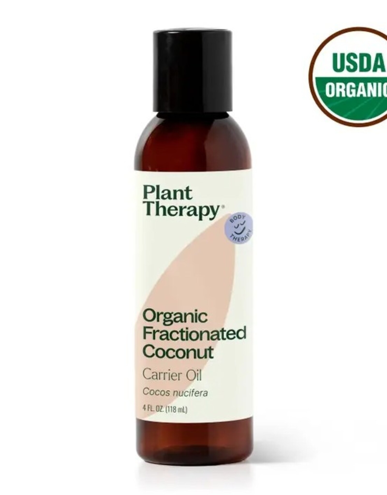 Organic Fractionated Coconut Carrier Oil 4 oz