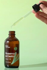 Rosemary & Castor Hair Oil 4 oz- Hair Growth & Scalp Health