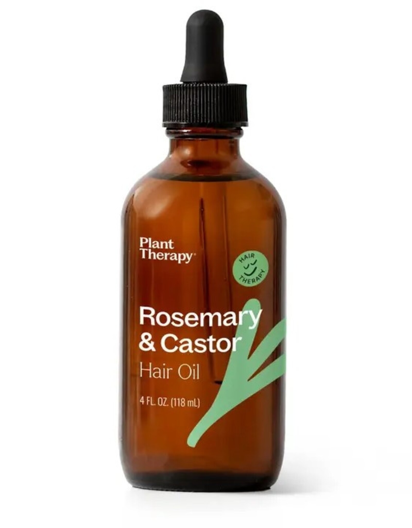 Rosemary & Castor Hair Oil 4 oz- Hair Growth & Scalp Health