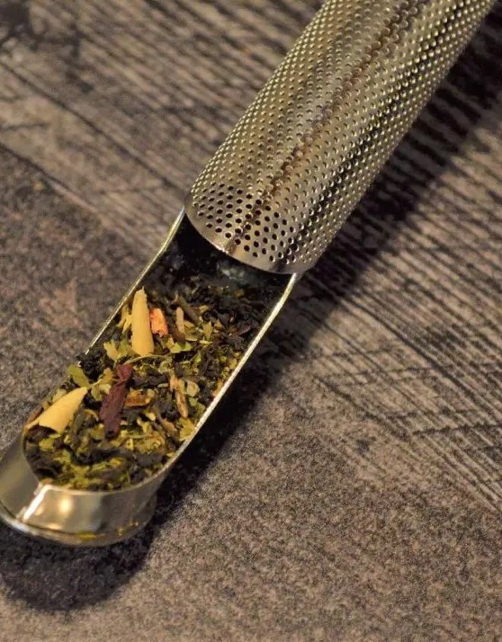 Silver Sliding Tea Infuser
