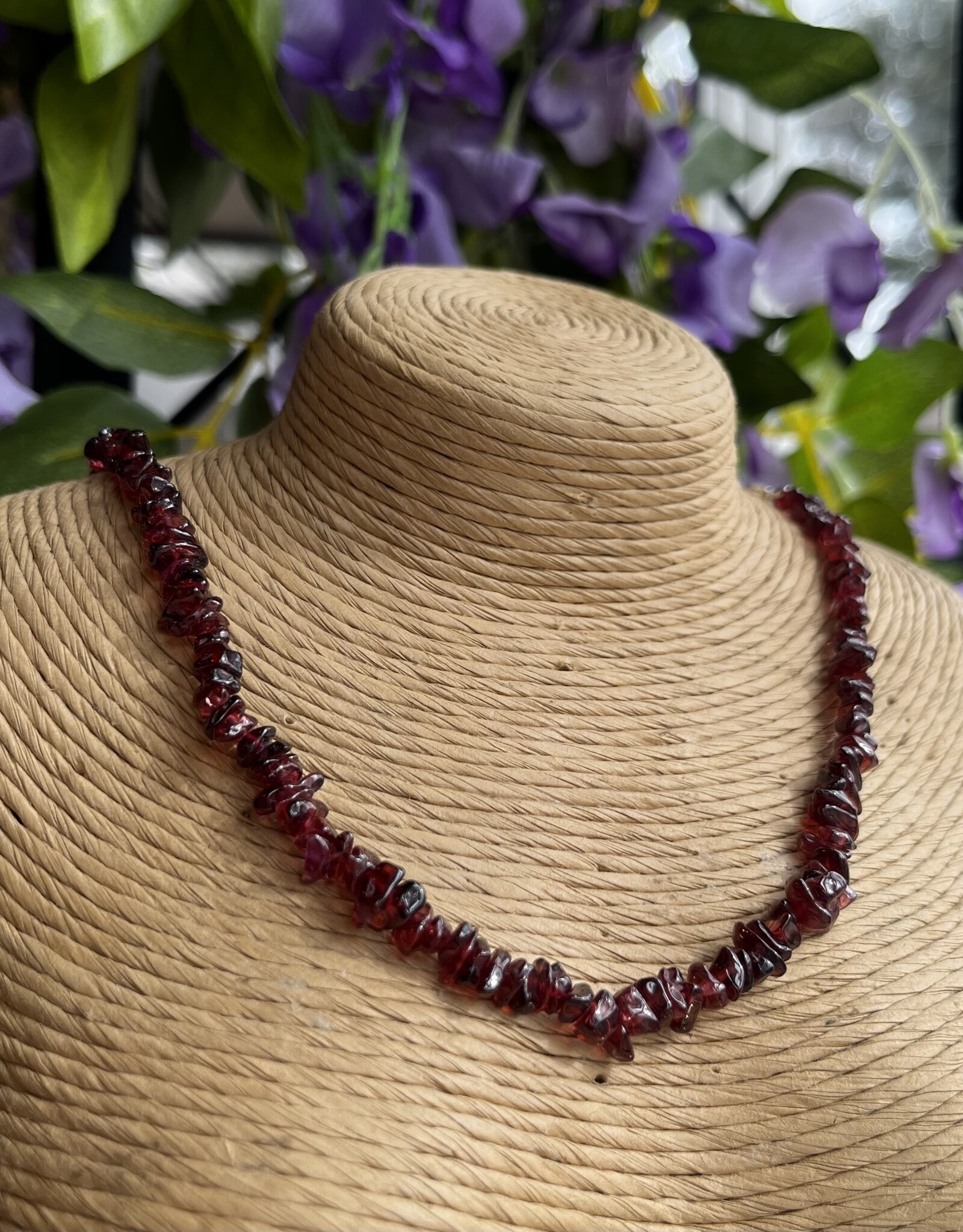 Crystal Chip Choker|14"| with clasp|