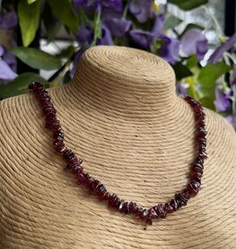 Nima Healing Crystal Chip Choker|14"| with clasp|