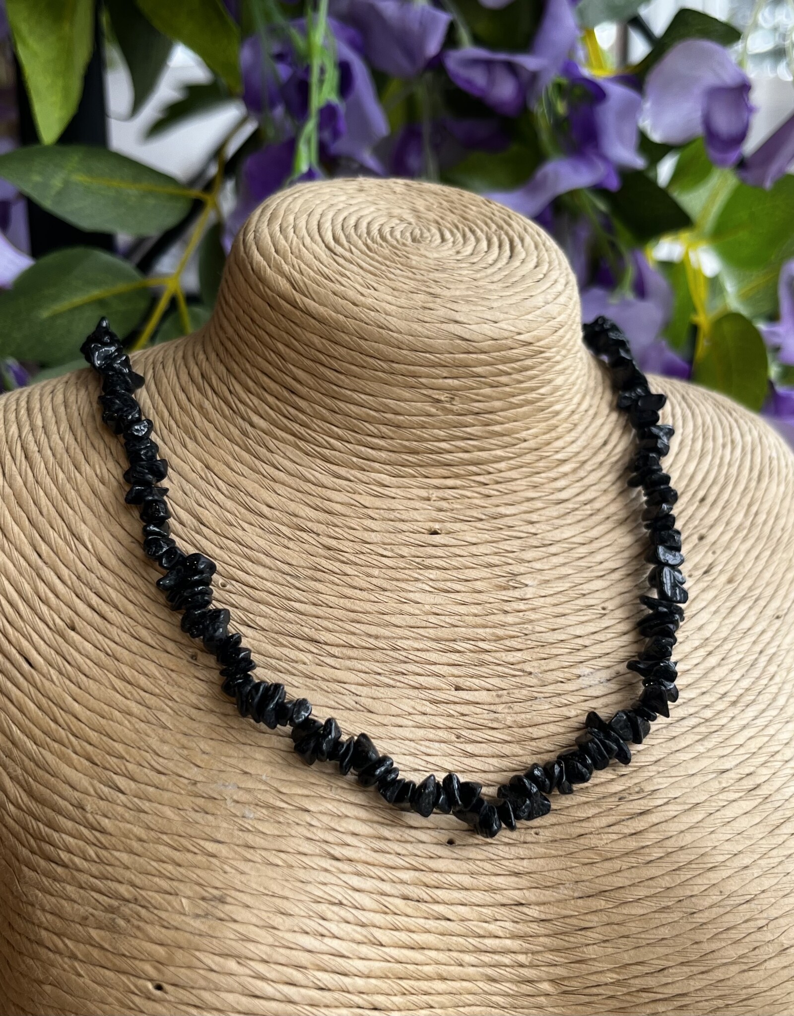 Crystal Chip Choker|14"| with clasp|