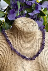 Crystal Chip Choker|14"| with clasp|